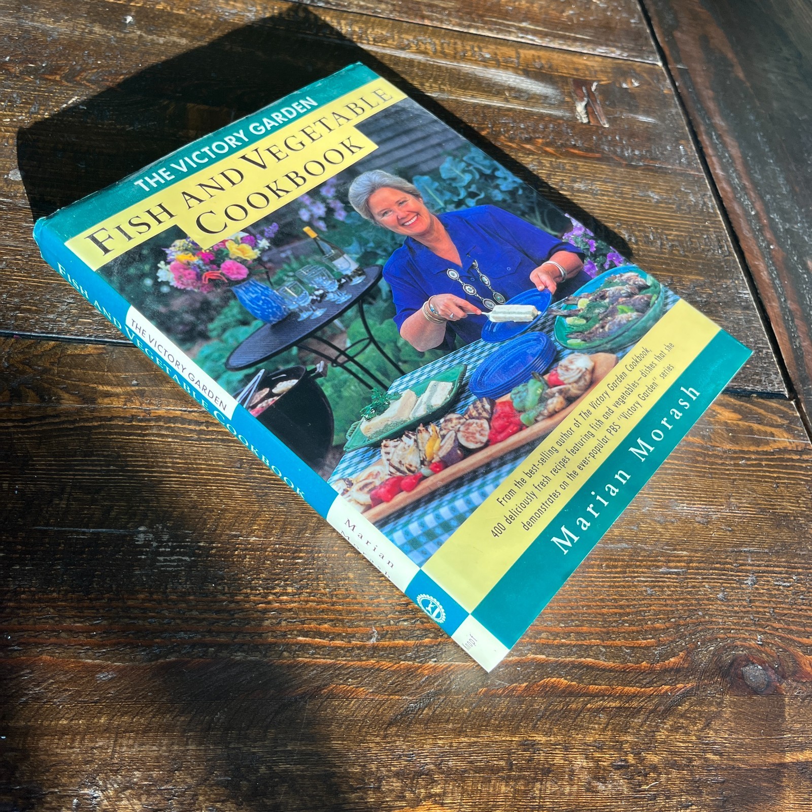 The Victory Garden Fish & Vegetable Cookbook Marian Morash 1st Edition VTG 1993