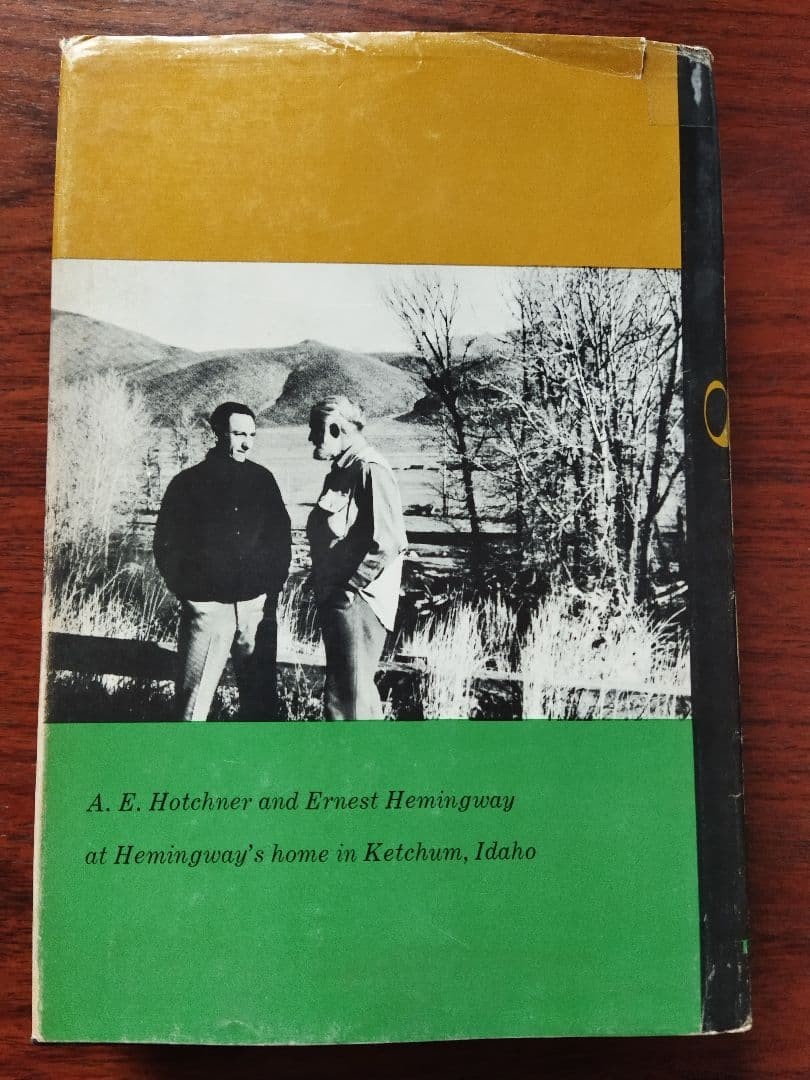 Papa Hemingway by E. Hotchner 1999 Hardcover Biography 8.7×5.9in