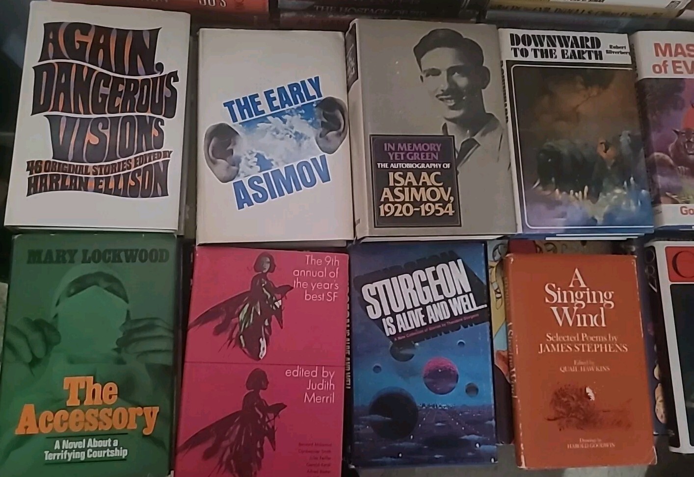 Science Fiction Hardcover Lot Free Ship, BCE HC DJ Lot Of 3*** Requests Allowed
