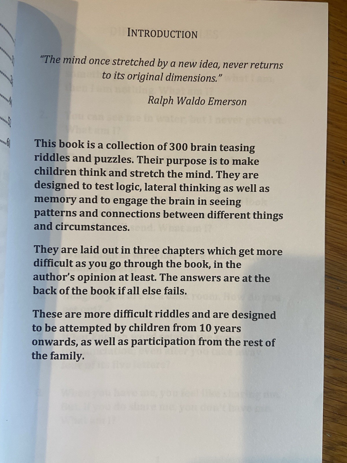 Difficult Riddles for Smart Kids 300 Brain Teasers Families Will Love Paperback
