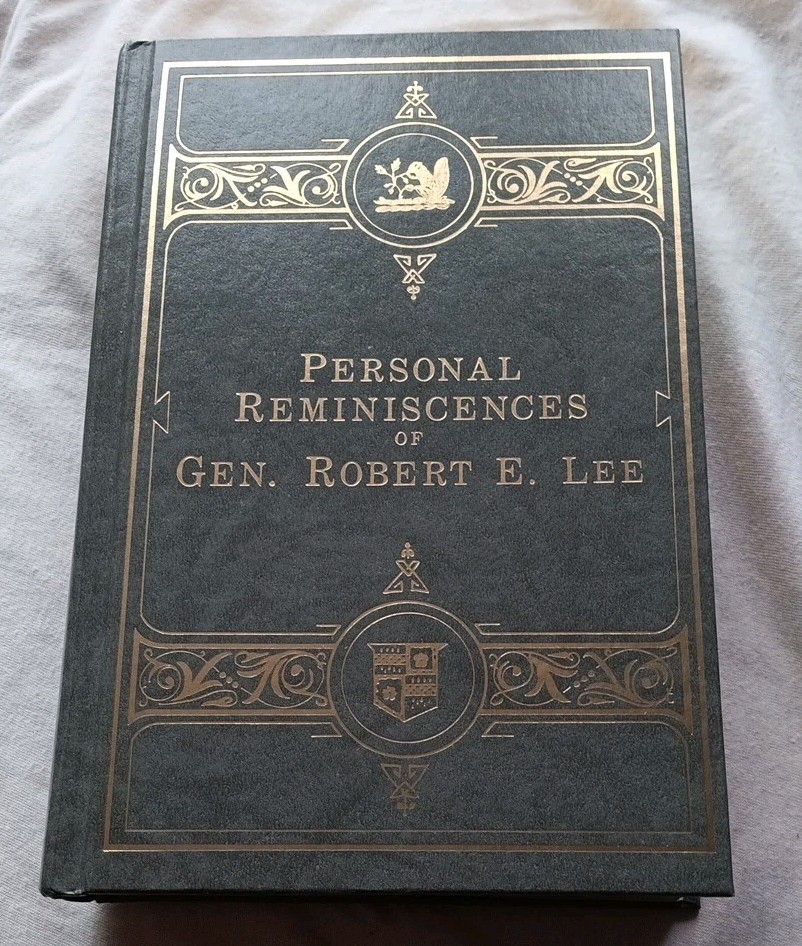 Personal Reminiscences of Robert E. Lee Deluxe Edition Gold Facsimile Civil War