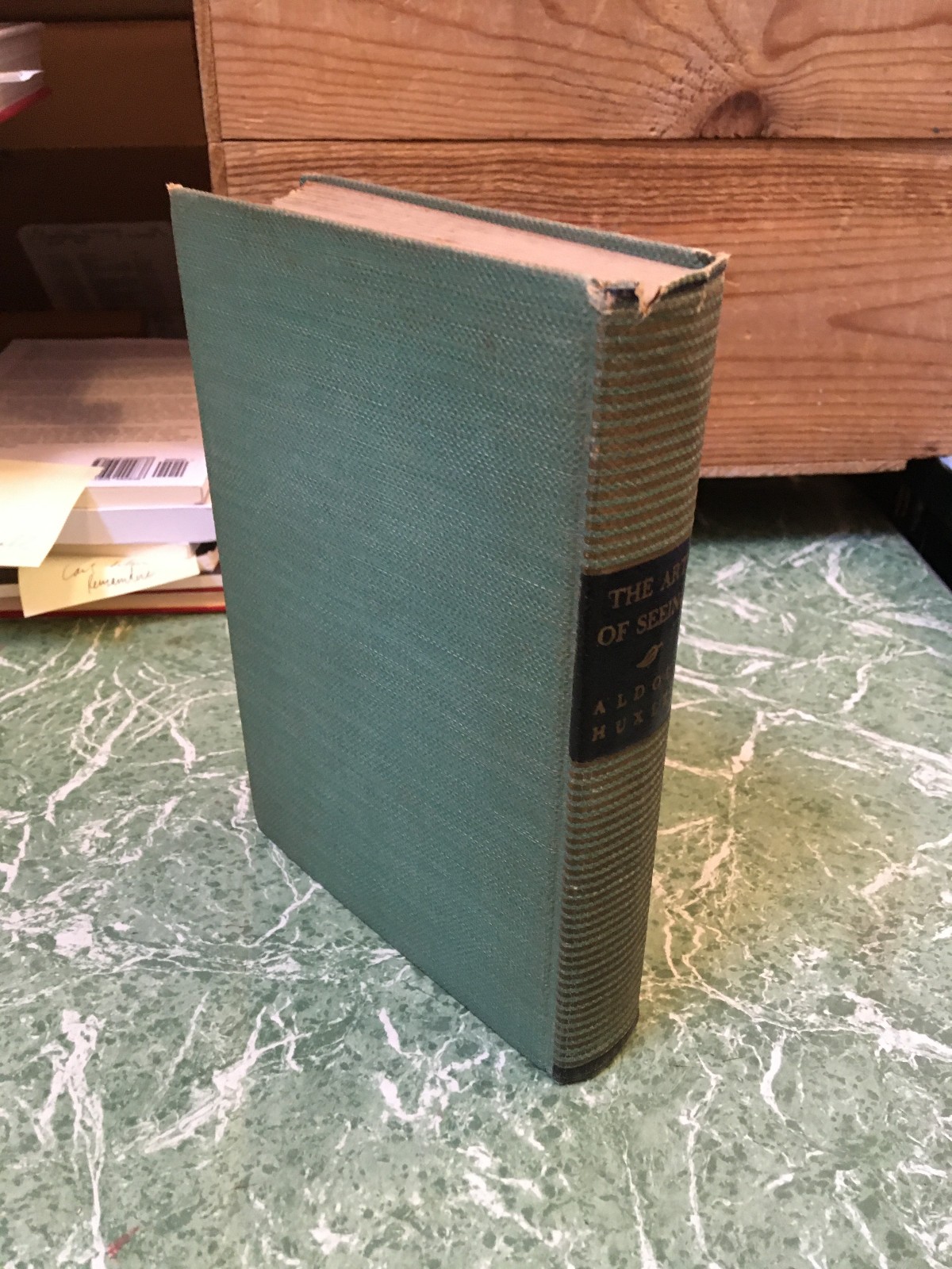 ALDOUS HUXLEY The Art of Seeing HB Harper & Bros 1942 1st brave new world