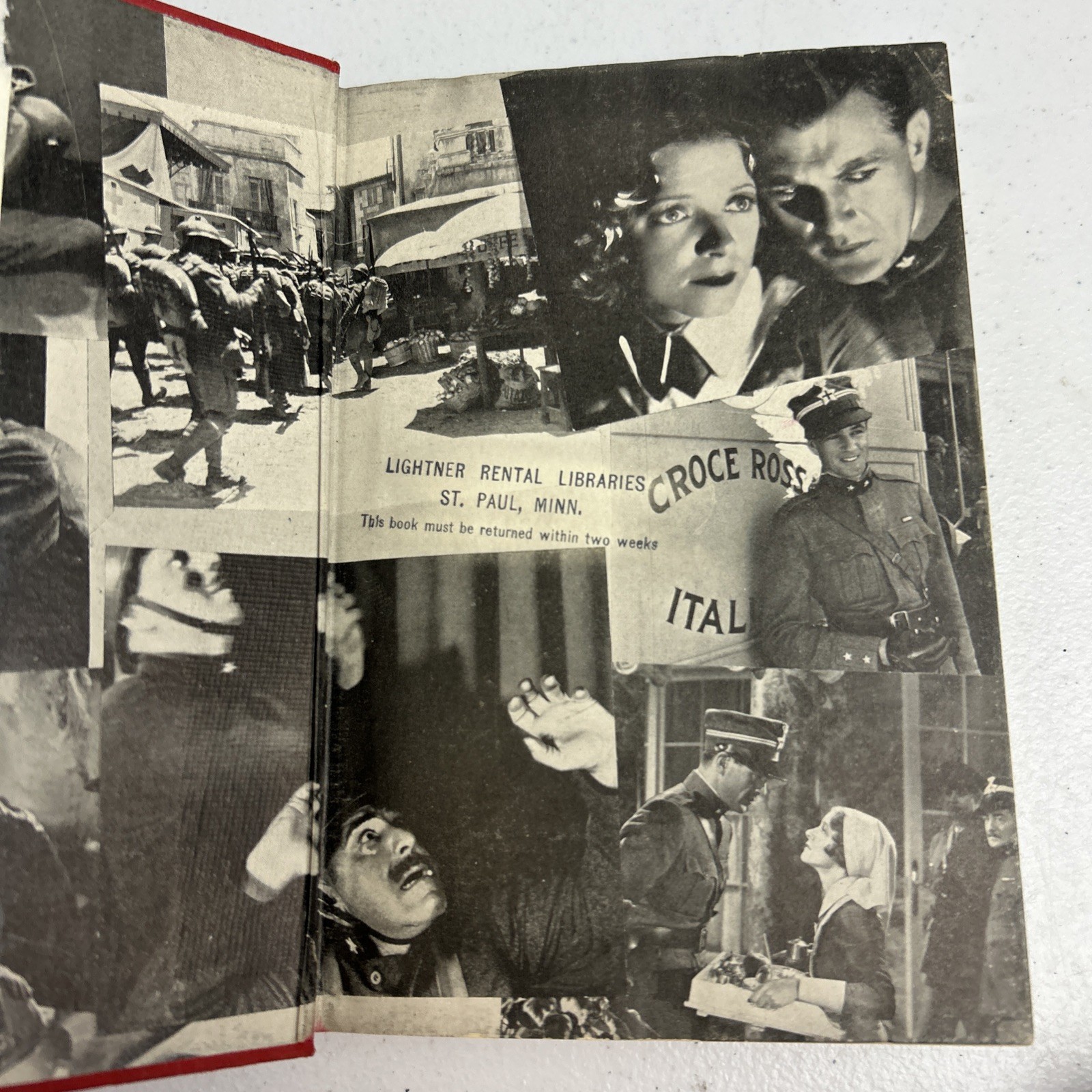 A Farewell To Arms Book Ernest Hemingway HC DJ 1929 Rare Photoplay Edition