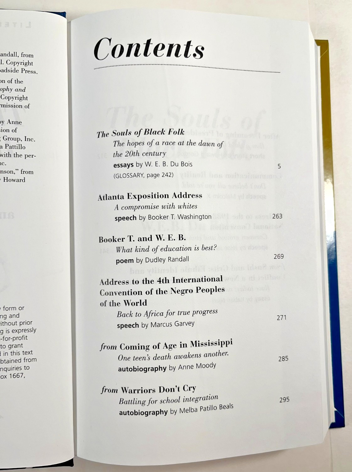 Souls of Black Folks and Related Readings by W.E.B. Du Bois 2004 Lot of 15