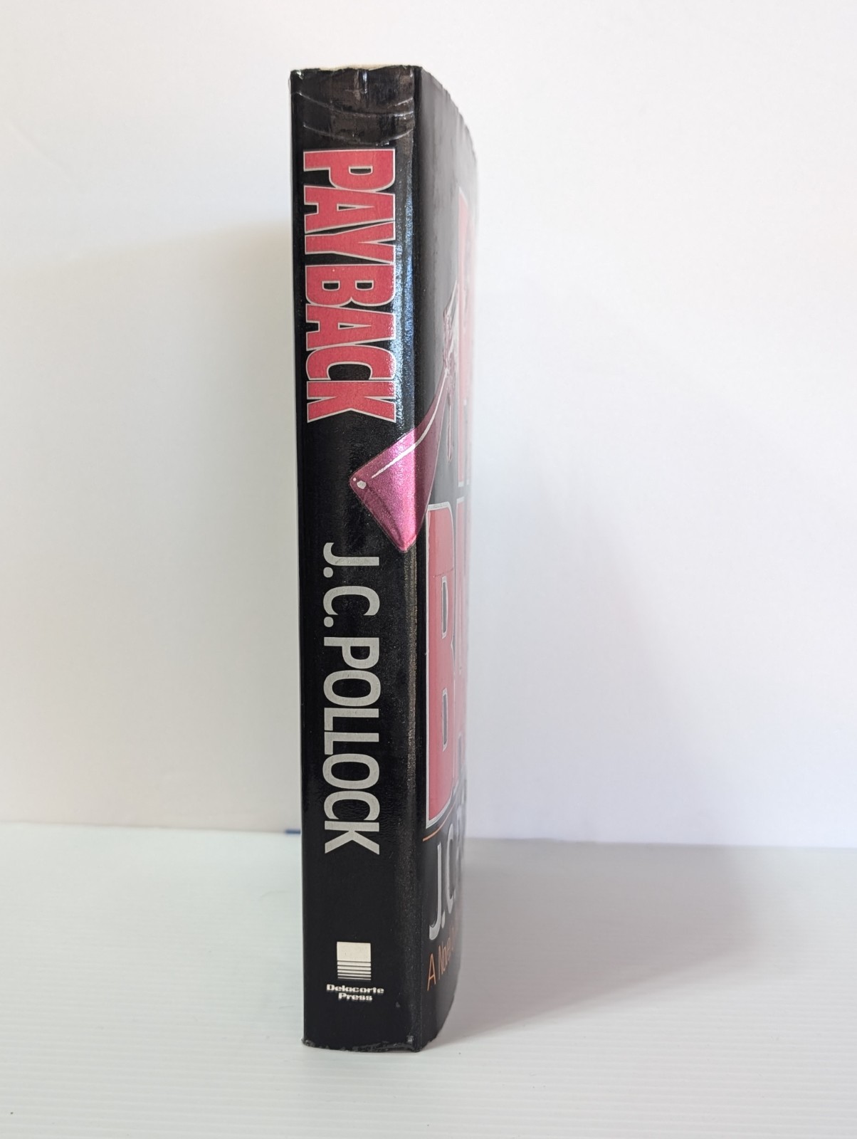 PAYBACK J C POLLOCK 1989 HARDCOVER DUST JACKET