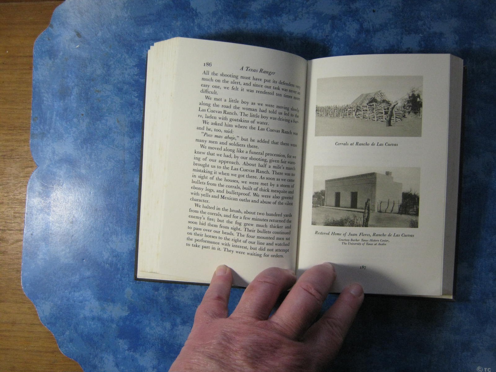 A TEXAS RANGER The Lakeside Classics N.A. JENNINGS HC 1992 Illustrated VGC