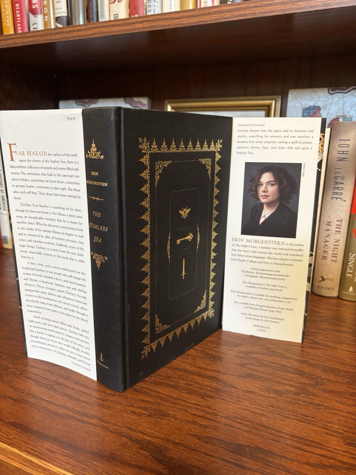 The Starless Sea. Erin Morgenstern. 1st HC Ptg. Doubleday 2019. Near Fine +