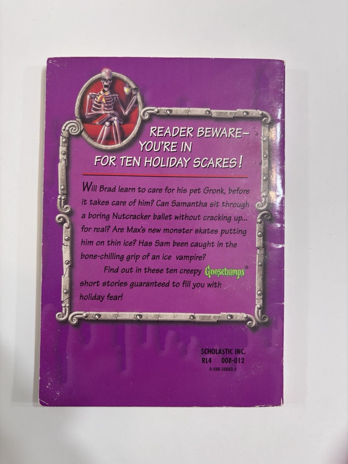 ✨R.L. Stine Goosebumps Ten Spooky Stories Special Edition #6 1997 Book