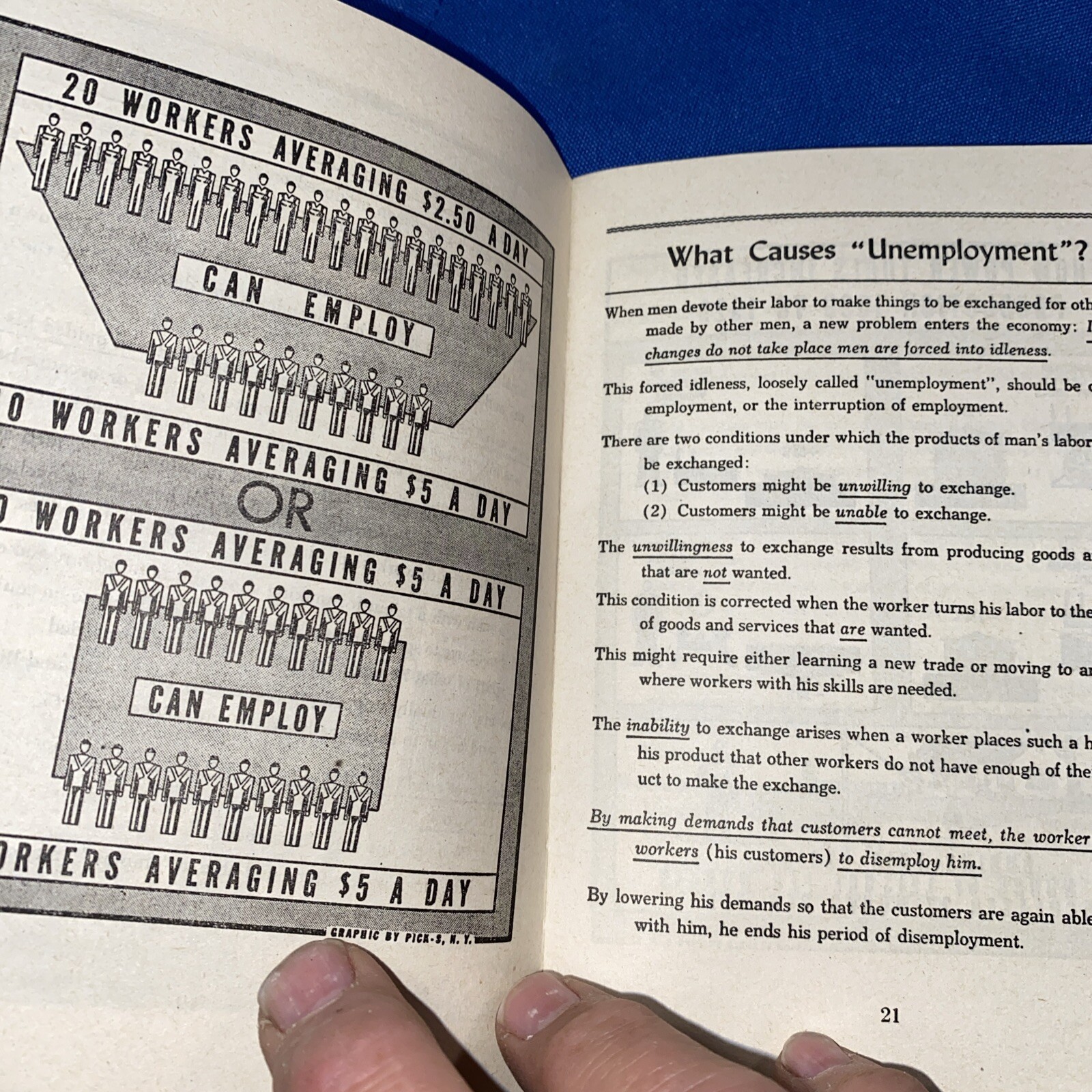 1949 HOW WE LIVE A SIMPLE DISSECTION OF THE ECONOMIC BODY FRED CLARK 47 Pages