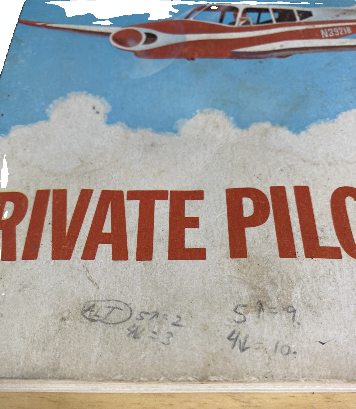 1965 Private Pilots Handbook AC 61-23 Aeronautical Knowledge 174 Pages Pre-owned