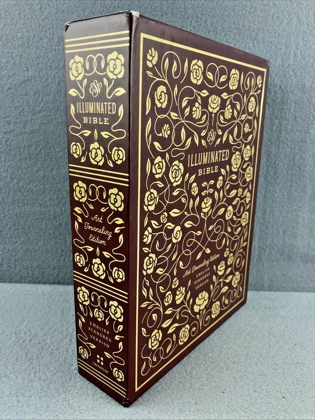 The Daily Grace Co Illuminated ESV Bible Art Journaling Softcover With Box