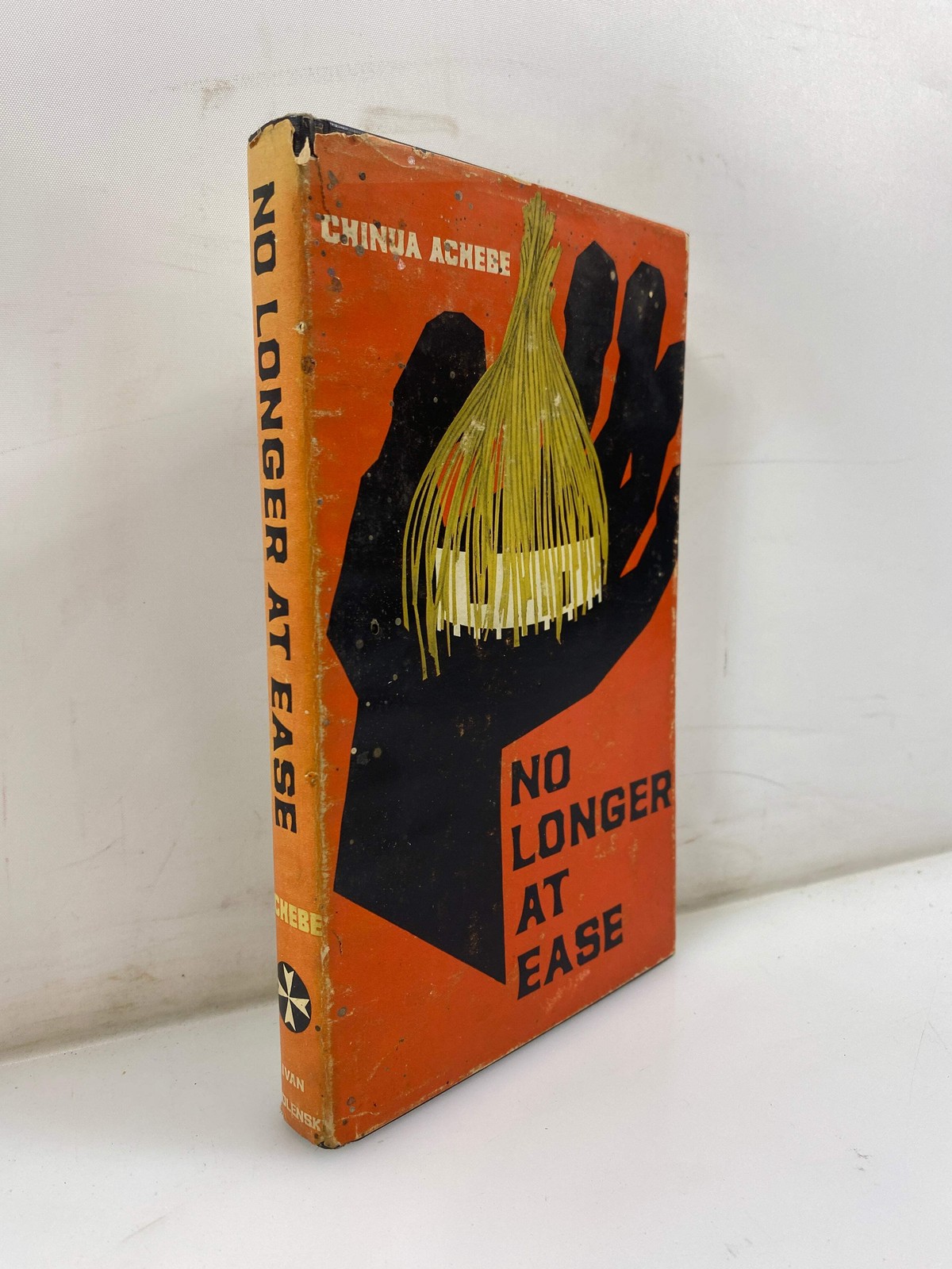 No Longer at Ease Chinua Achebe Ivan Obolensky Inc 1961 HCDJ