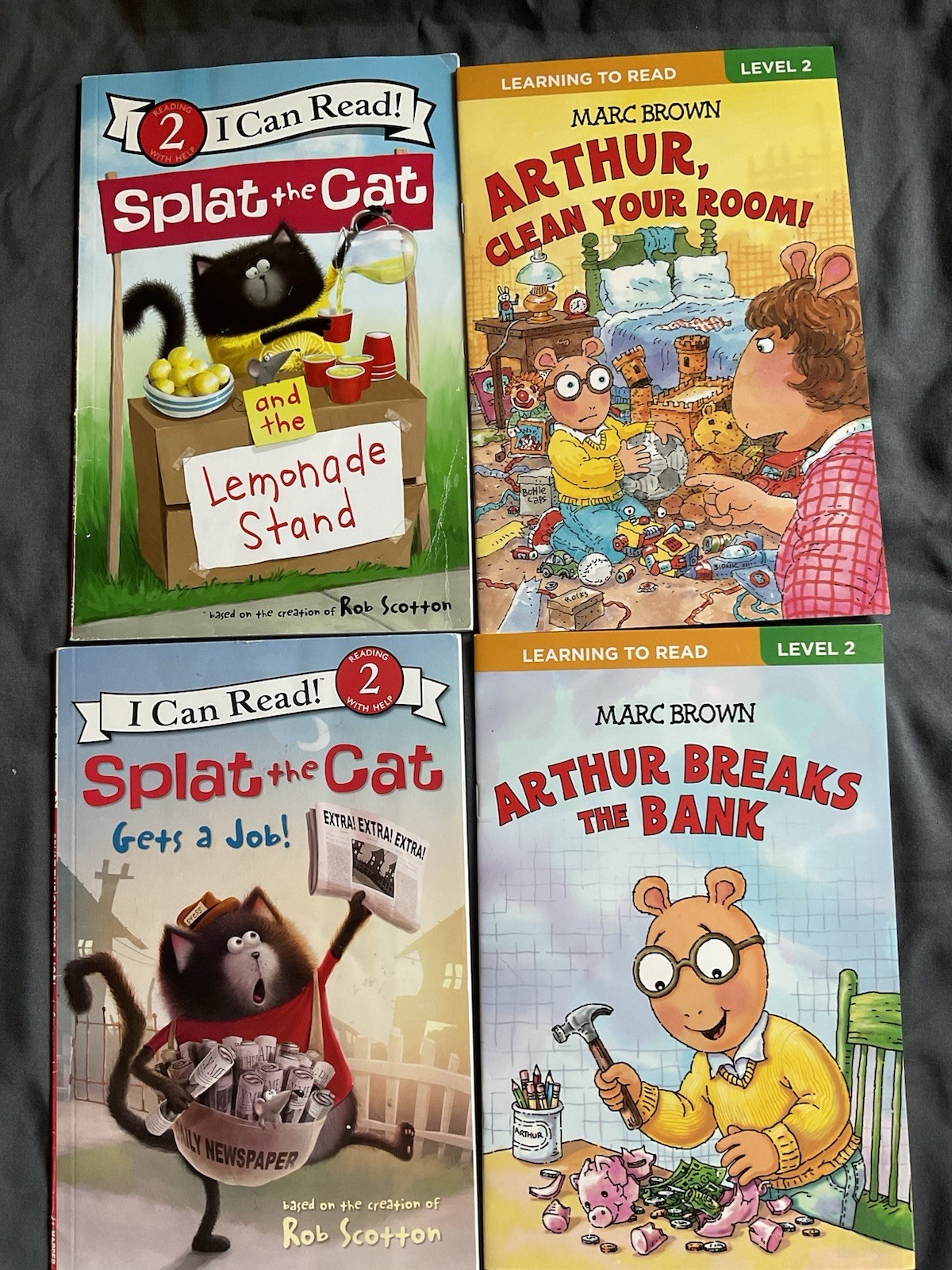Level 2 I Can Read 14 Book Lot Various Titles Children’s Reading Homeschool