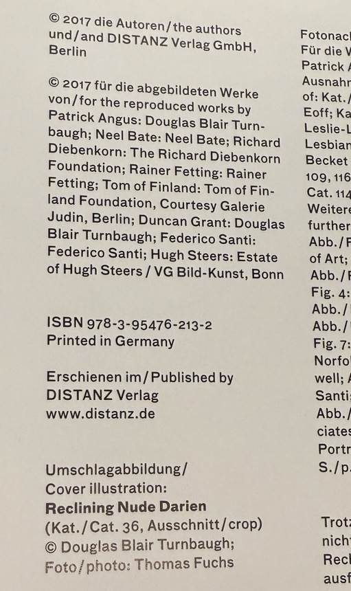 PATRICK ANGUS (1953-1992) PRIVATE SHOW 2017 KUNST MUSEUM STUTTGART HARDCOVER