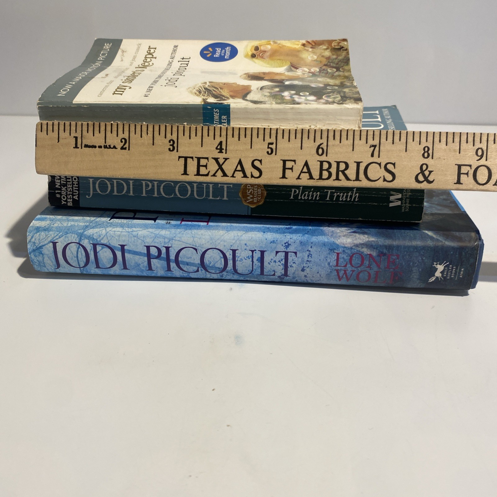Jodi Picoult Novels, Lot Of 3, Mixed Lot, Hardcover, Paperback, English