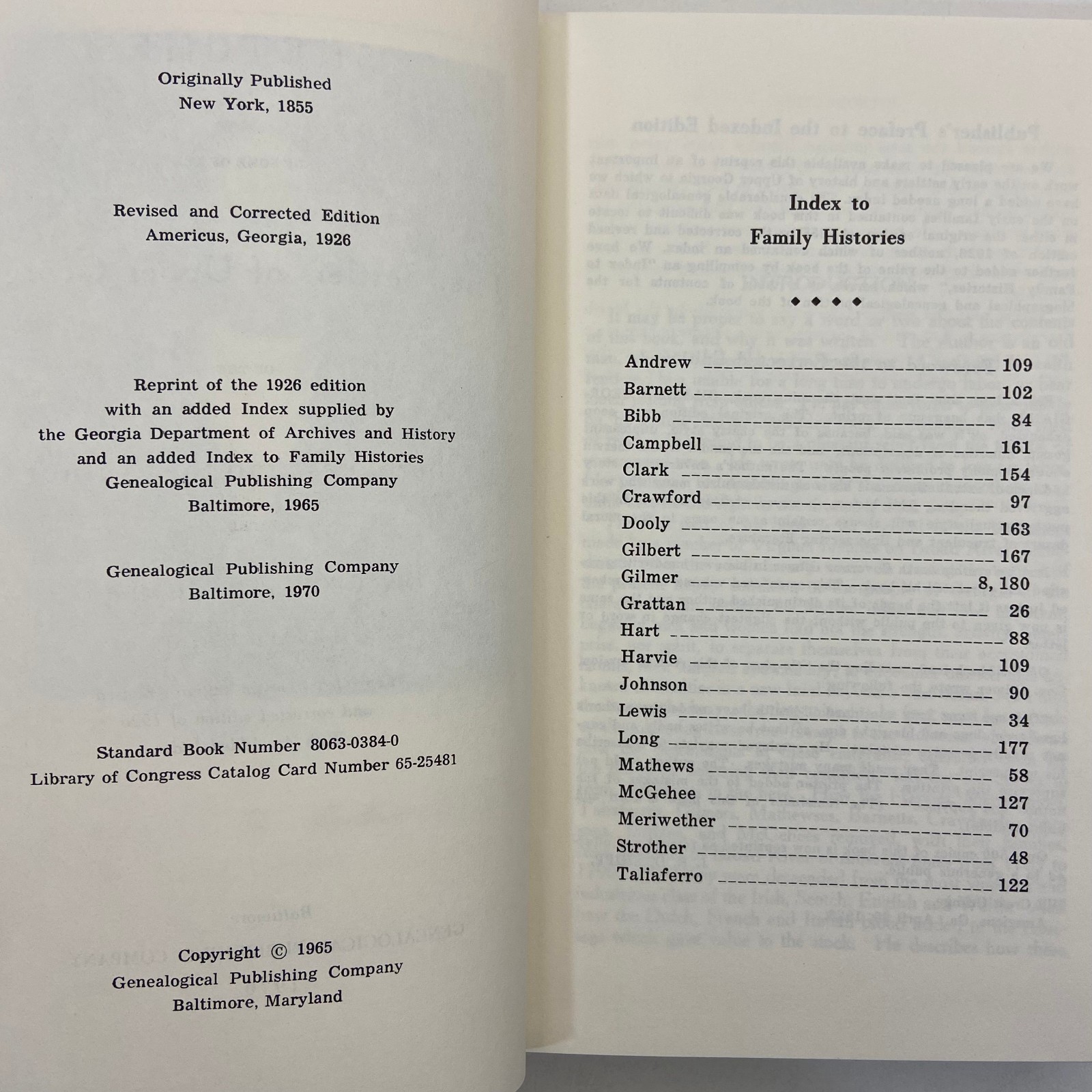 Sketches of the First Settlers of Upper Georgia Cherokees George Gilmer Indexed