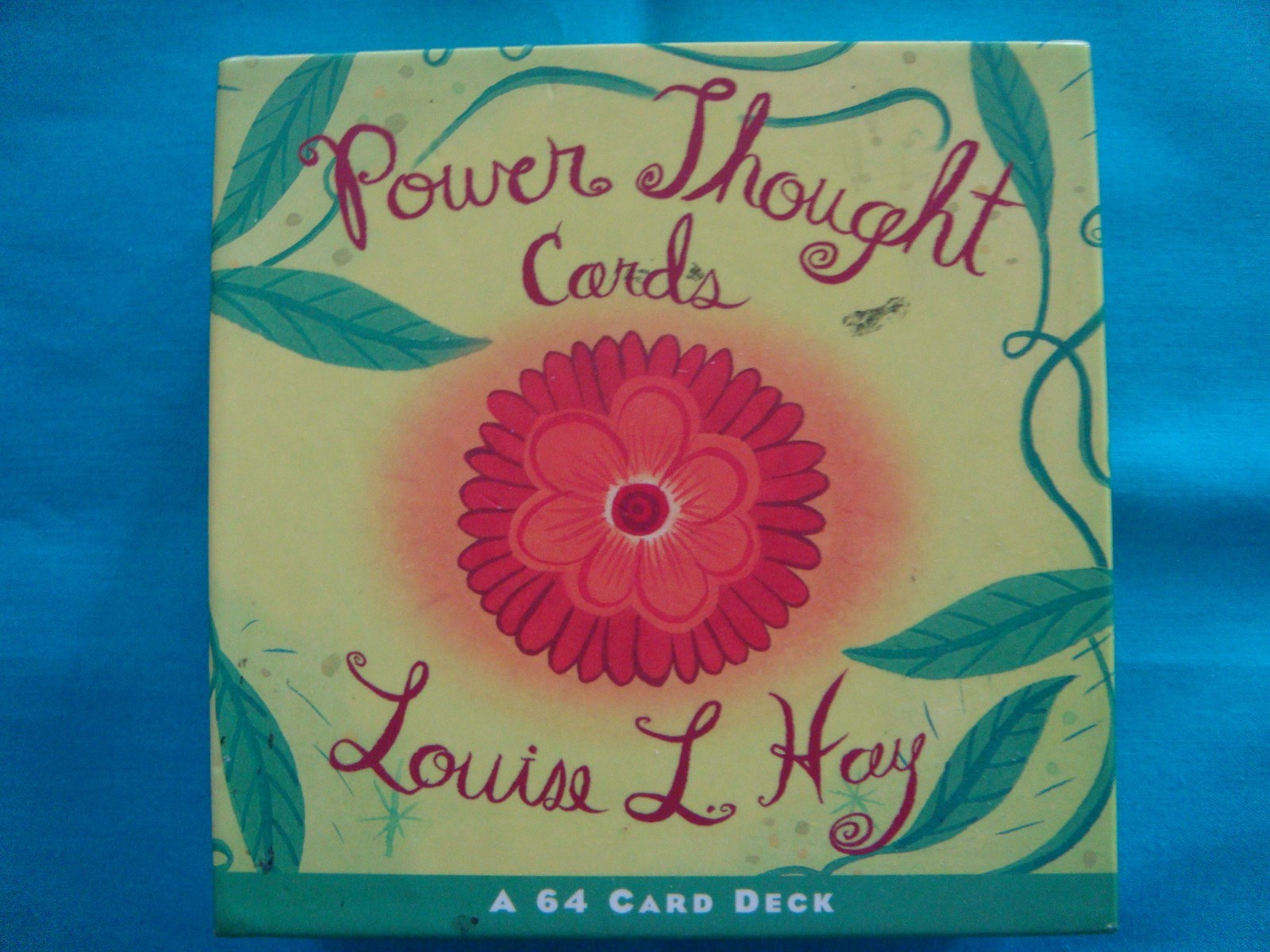 POWER THOUGHT CARDS Louise L. Hay 64 Card Deck Affirmation Like New