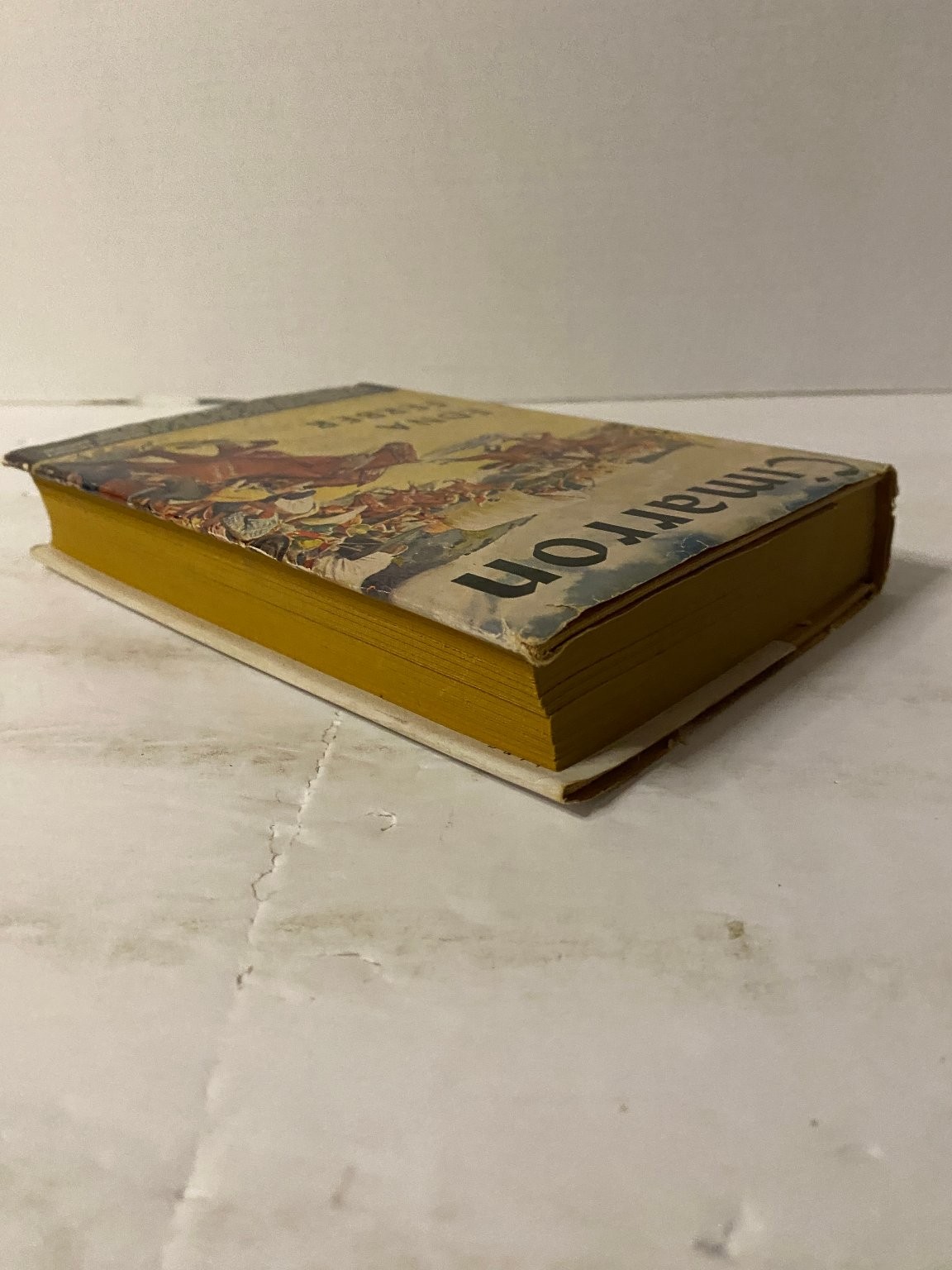 Cimarron Edna Ferber 1940s Western Adventure Oklahoma Territory Triangle Books