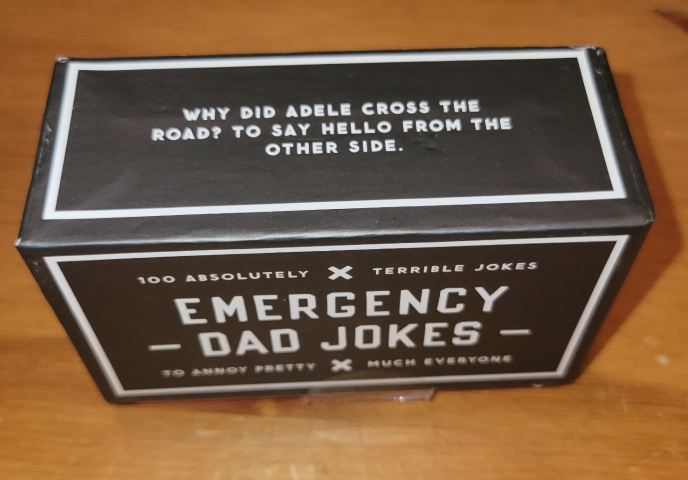 Emergency Dad Jokes – Cards By Brass Monkey – VERY GOOD