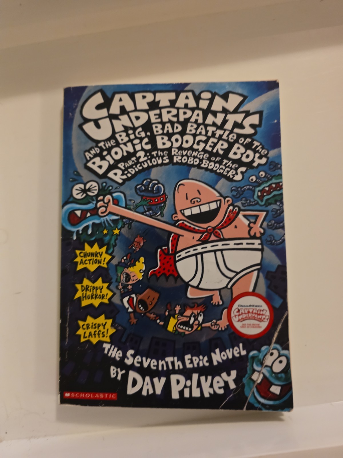 Captain Underpants Dav Pilkey Lot of 3 Books Volumes 3 4 6 Mixed Color Editions