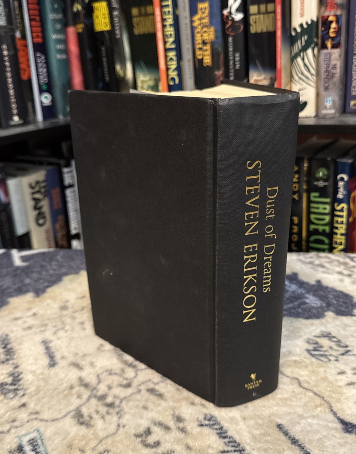 Dust of Dreams – Steven Erikson (Hardcover) Bantam First Edition/Print, Ex-Lib.