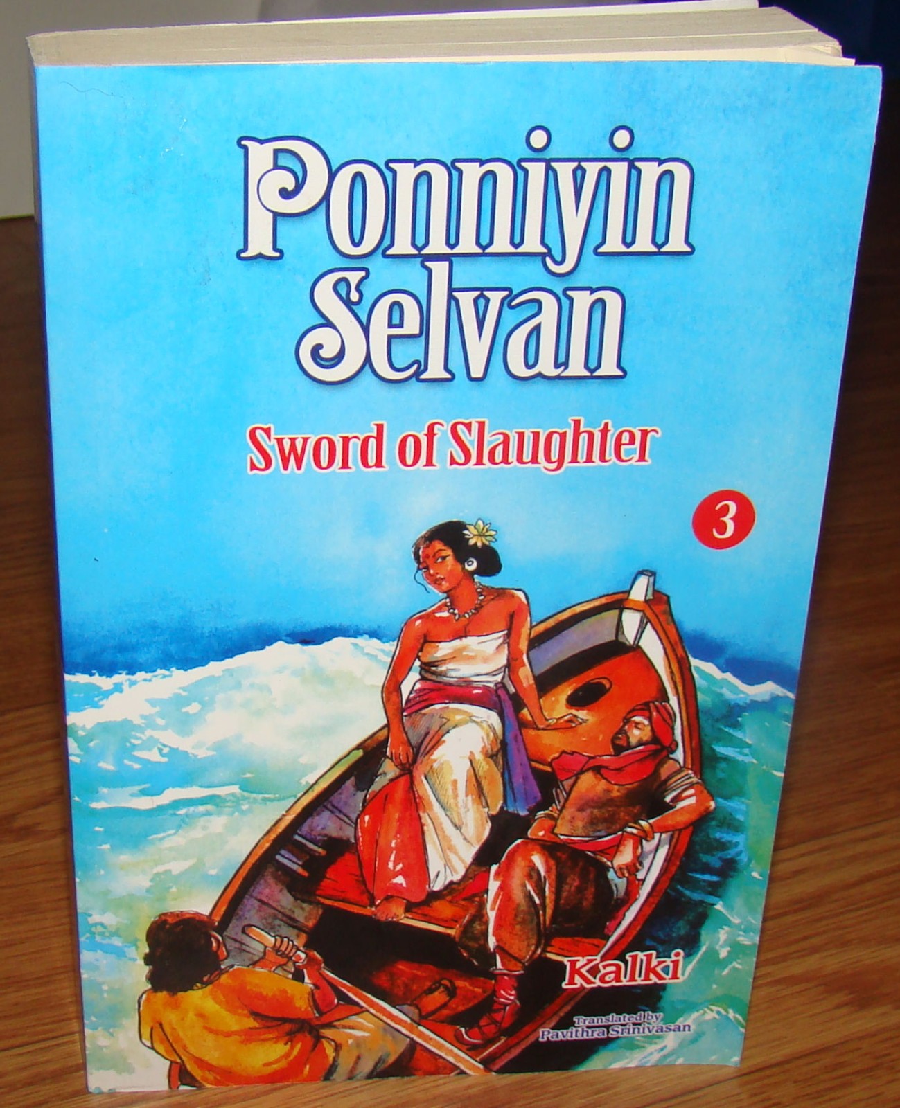 The Ponniyin Selvan Paperback Series 1-5 by Kalki, English Translated Versions
