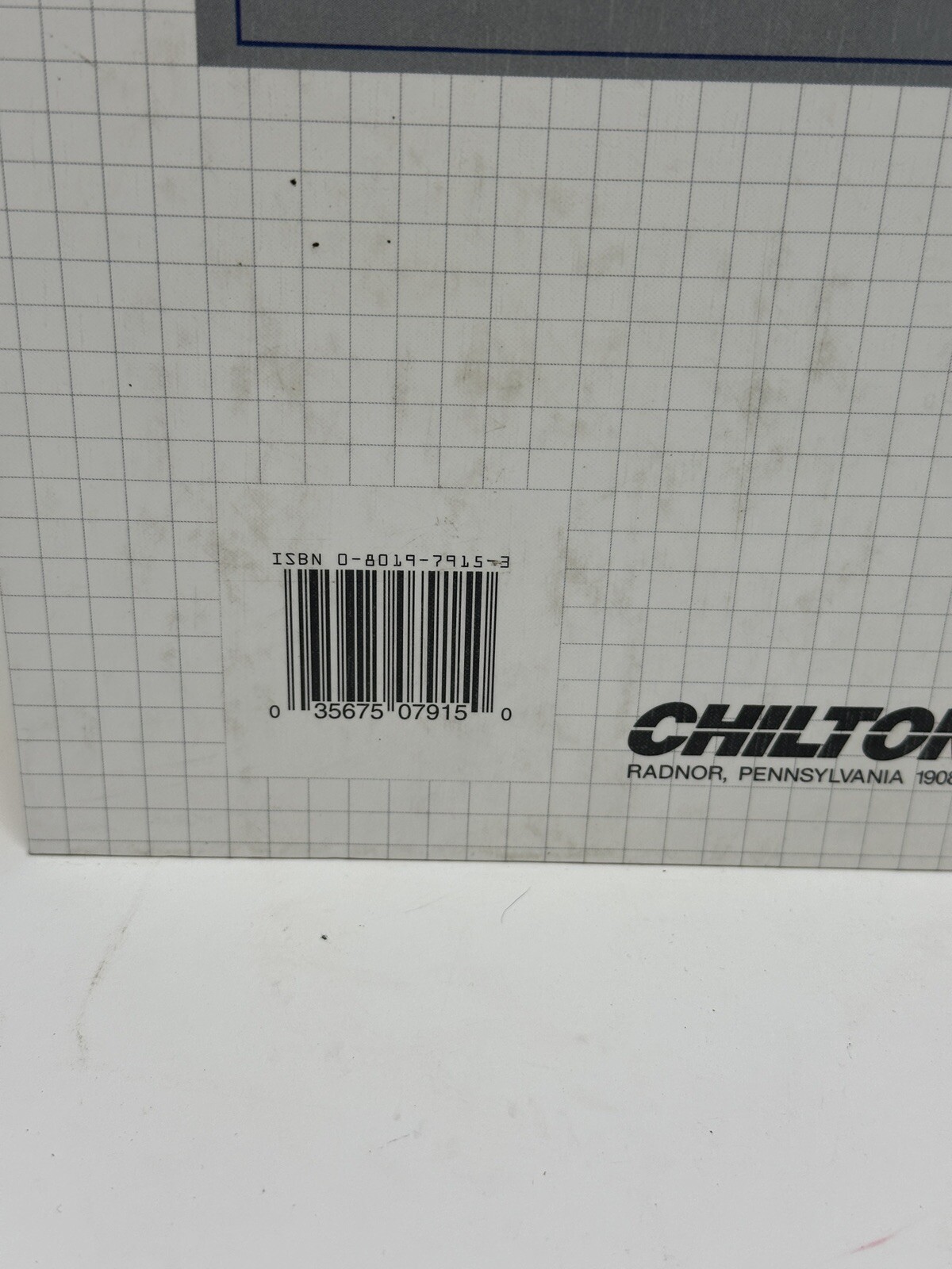 Chilton’s Auto Repair Manual 1991-1995 Edition Hardcover Part # 7915