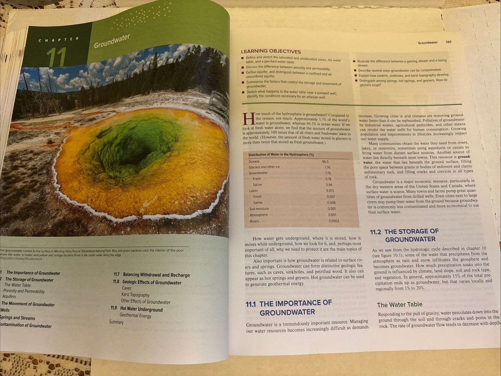 Physical Geology Text Book 16th Edition, Plummer, Carlson & Hammersley
