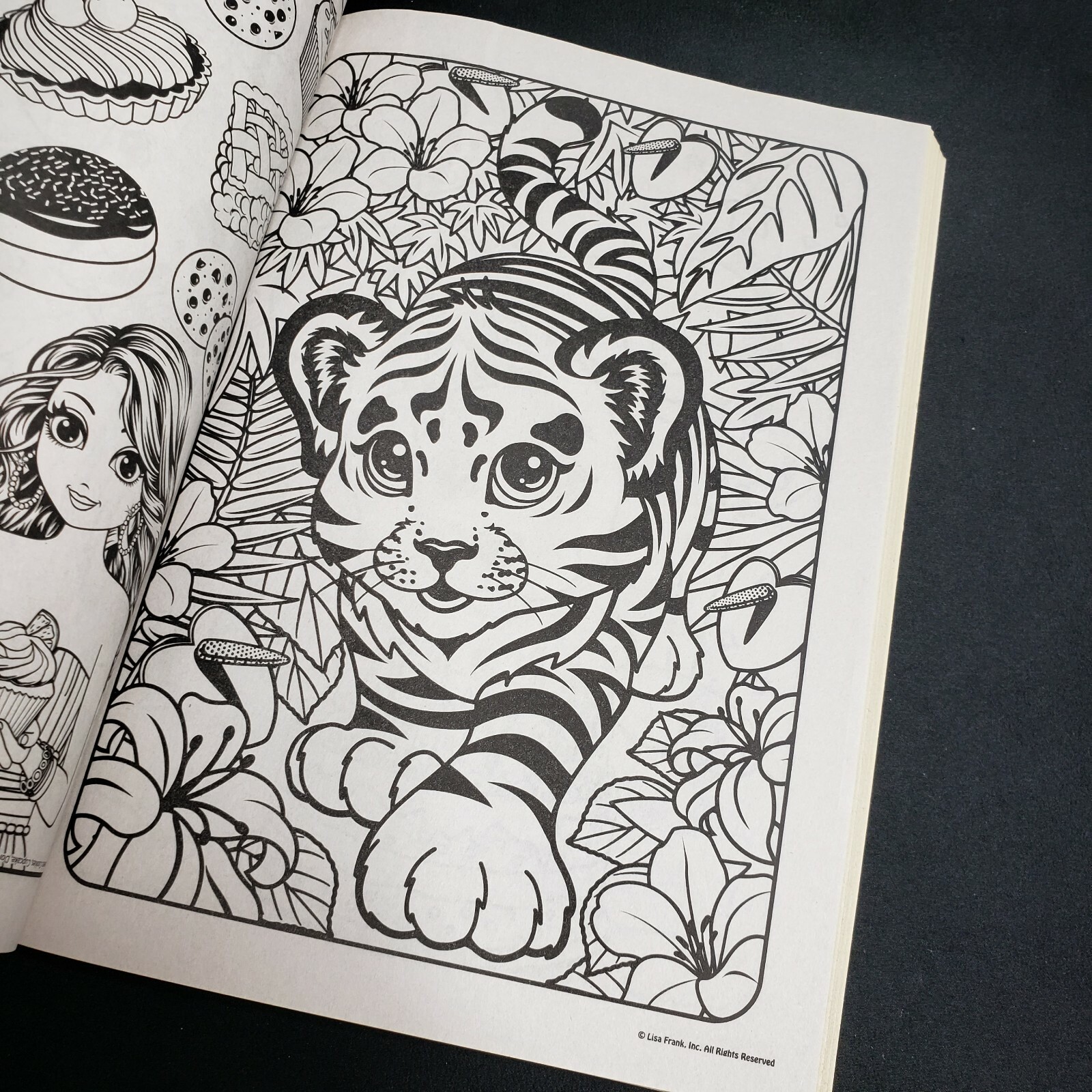 Lisa Frank Coloring Book 224 Coloring Activity Pages 125 Stickers
