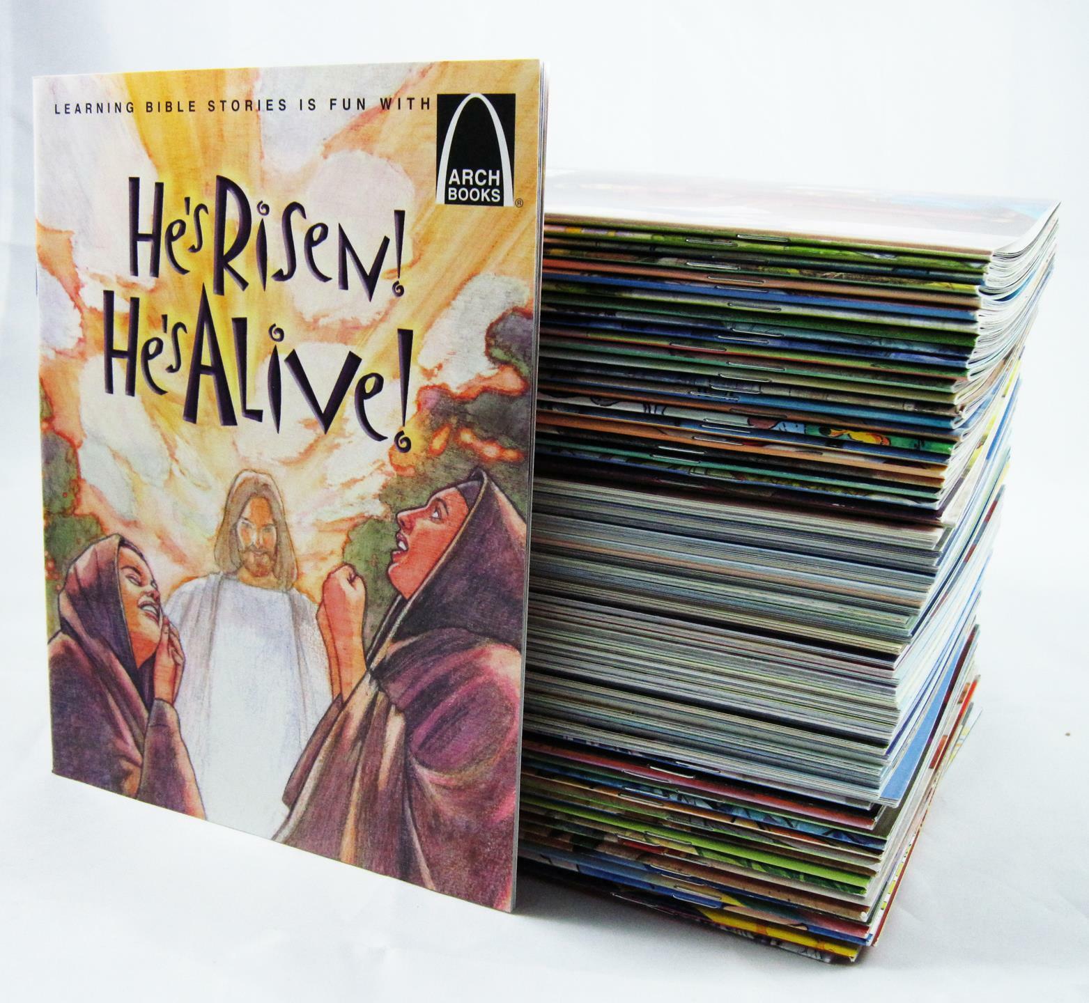 New ARCH BOOKS NEW Testament SET of 78 Children Bible Stories Lot NT Volumes