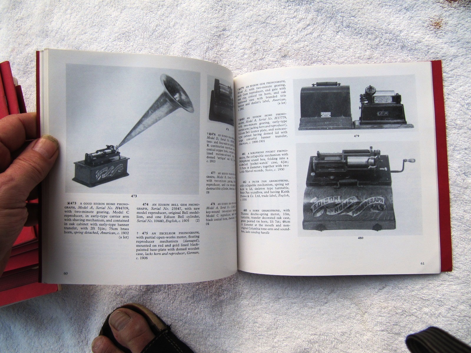 SOTHEBY’s AUCTION CATALOG 1976 Tin Foil Phonographs Gramophone Music Boxes