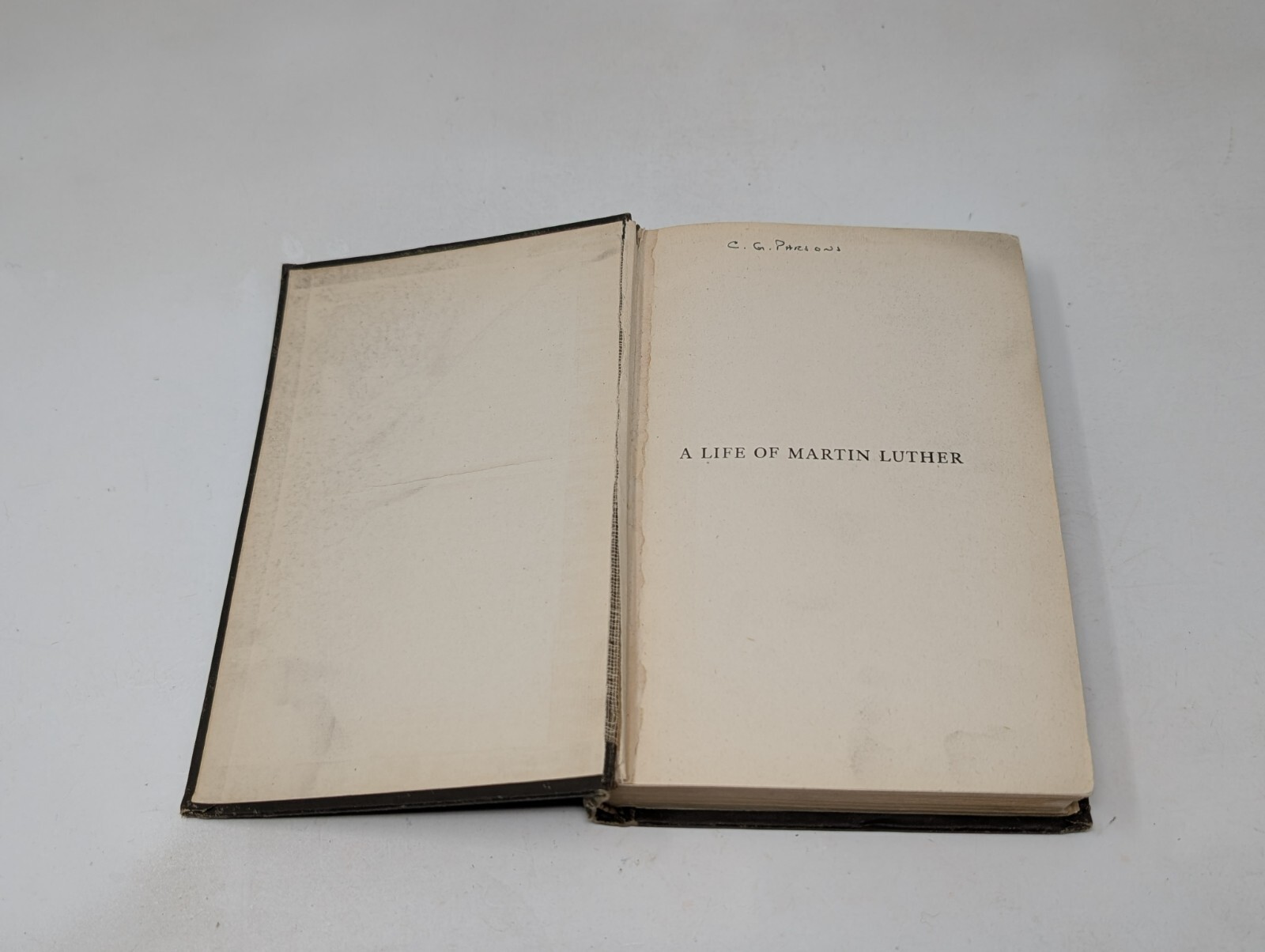 A Life of Martin Luther by Lovick Pierce Winter Biography Book Antique 1911 VTG
