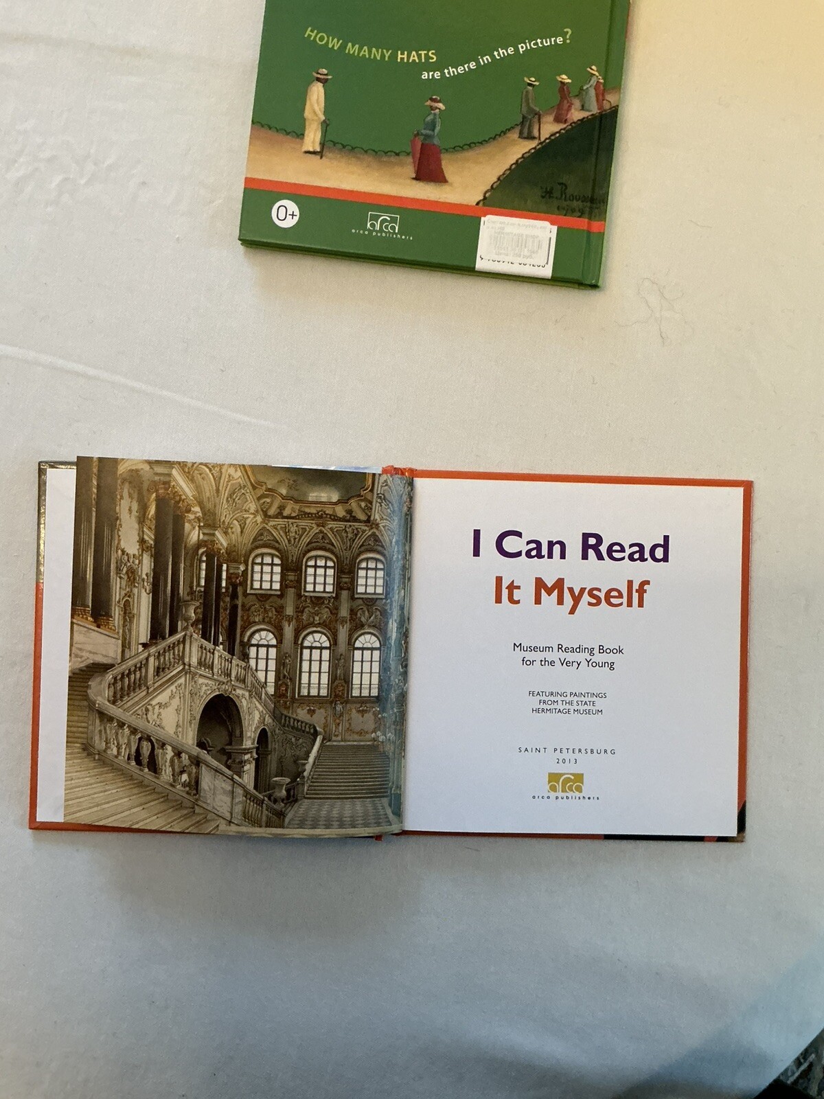 I Can Count, I Can Read, And Rainbow (colors) – 3 Books From Russian Hermitage