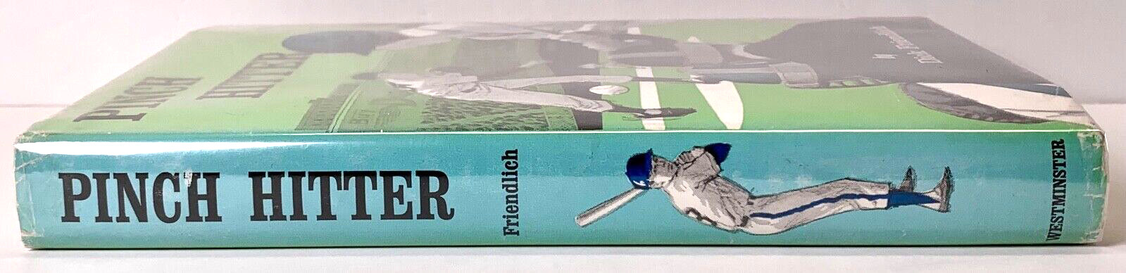 Pinch Hitter, Dick Friendlich, 1965 HCDJ 1st edition in Mylar Baseball Very good