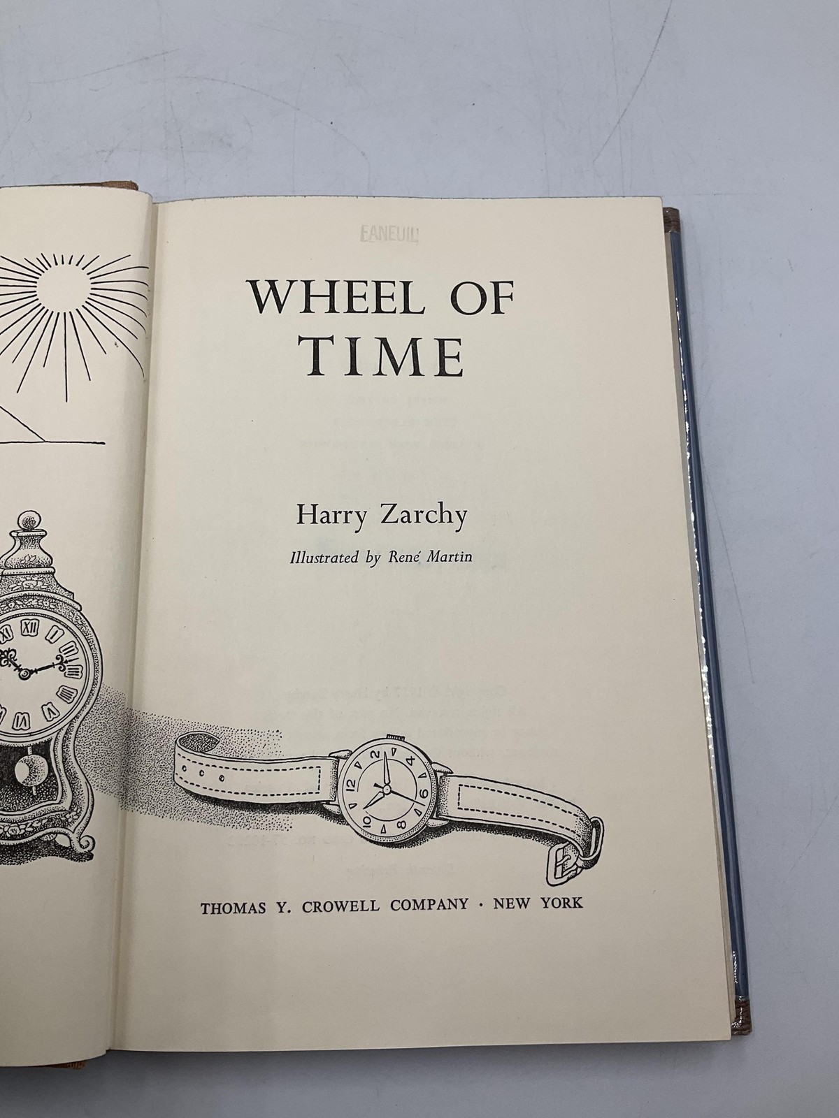 Vintage Wheel of Time Harry Zarchy Astrology Science Seventh Printing 1957 HC