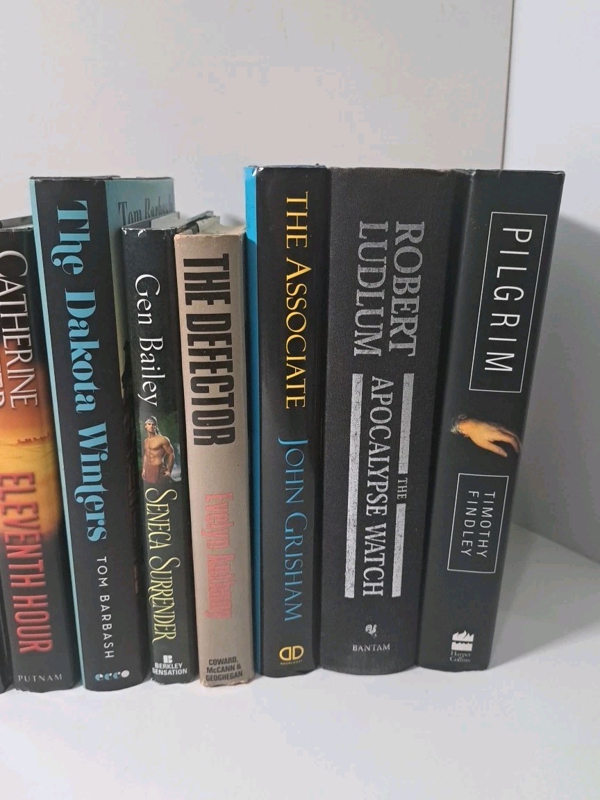 Lot of 15 Hardcover Books Miscellaneous Books Mystery, Romance, Adventure