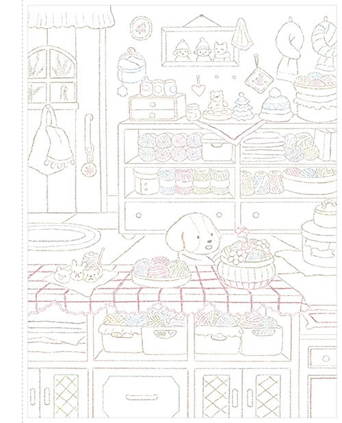 함께여서 반짝이는 하루 컬러링북 A Sparkling Day Together Coloring Book (Vol. 2)