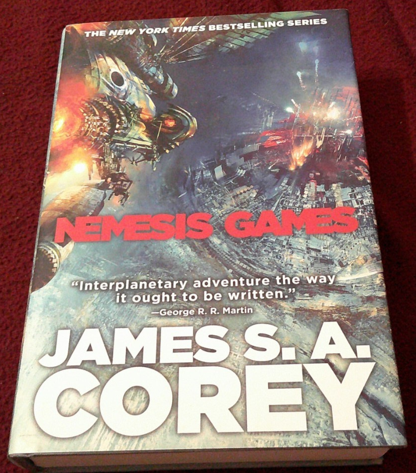 Nemesis Games by James S. A. Corey (2015, Hardcover) first print The Expanse #5