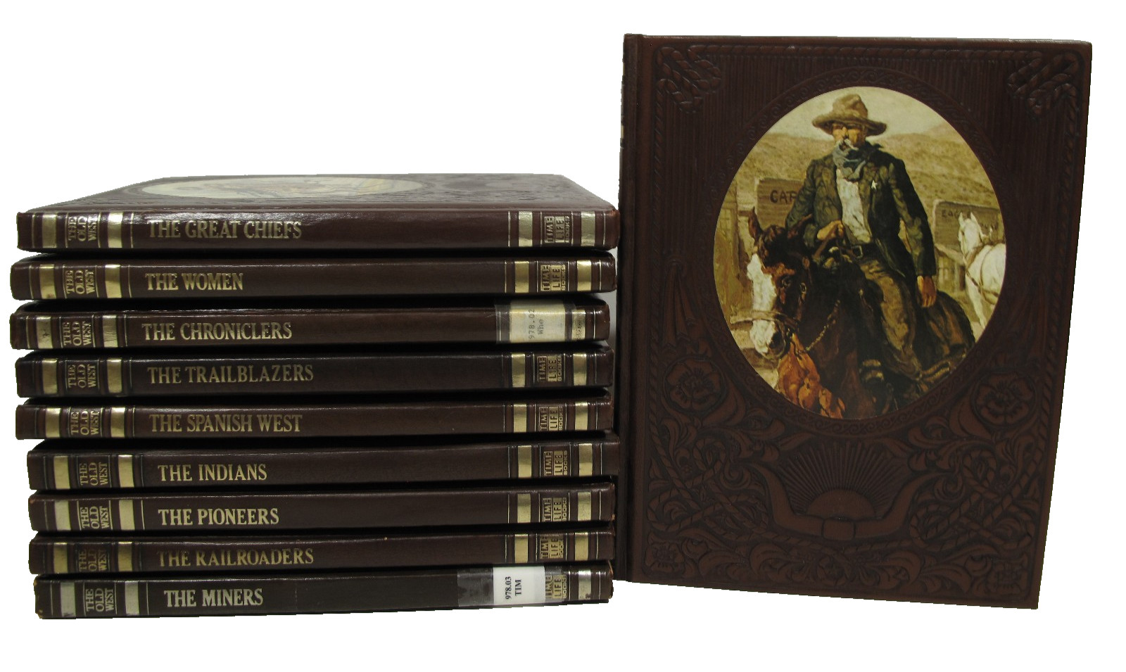 VTG Set of 10 Time Life Books THE OLD WEST Series 1970’s READ