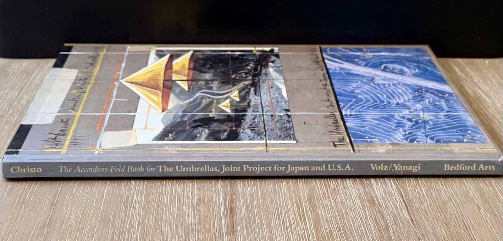 Accordion-Fold Book for the Umbrellas; Joint Project for Japan and U.S.A. 1991