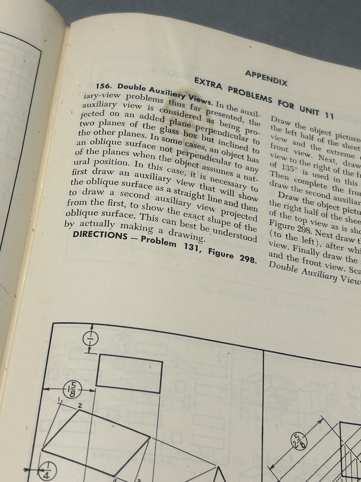 Mechanical Drawing Text Book by Edward Berg Sixth Printing 1950