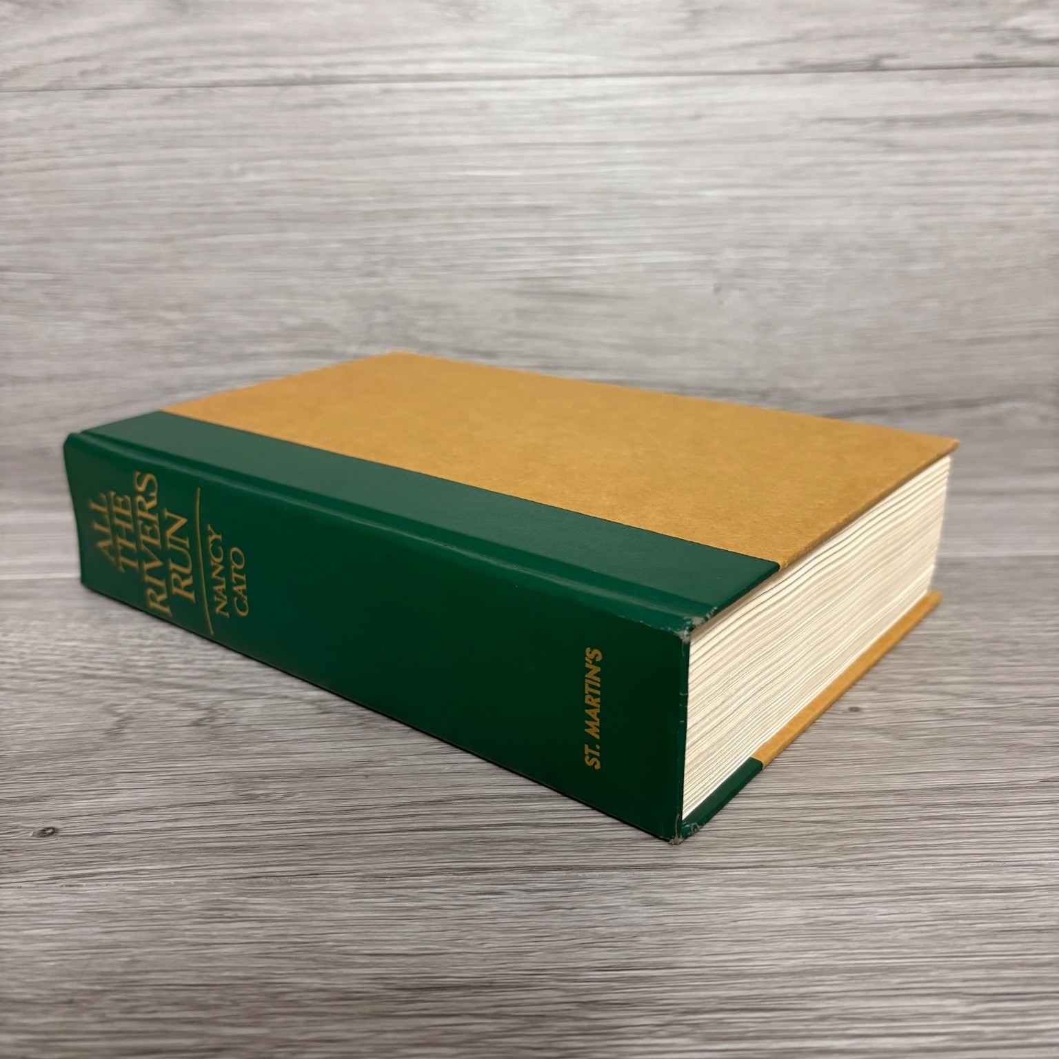 All the Rivers Run By Nancy Cato 1978 Historical Fiction St Martin’s Press BCE