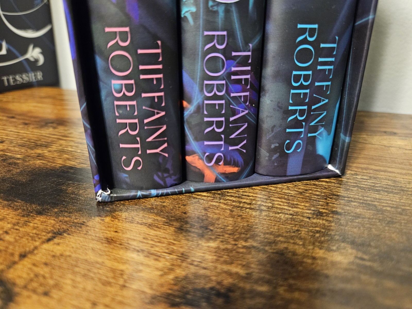 SIGNED FaeCrate The Spider’s Mate Trilogy by Tiffany Roberts & Slipcase Ensnared