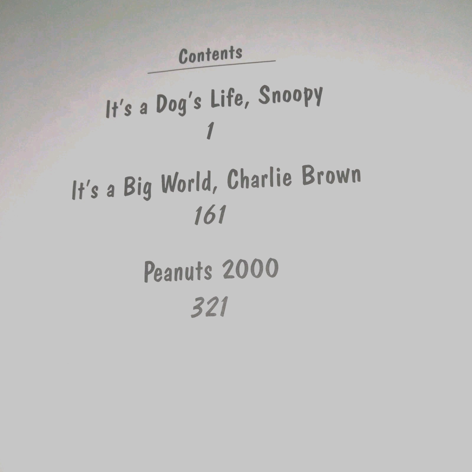 Peanuts Collection 3 Books In 1 First Edition 2006
