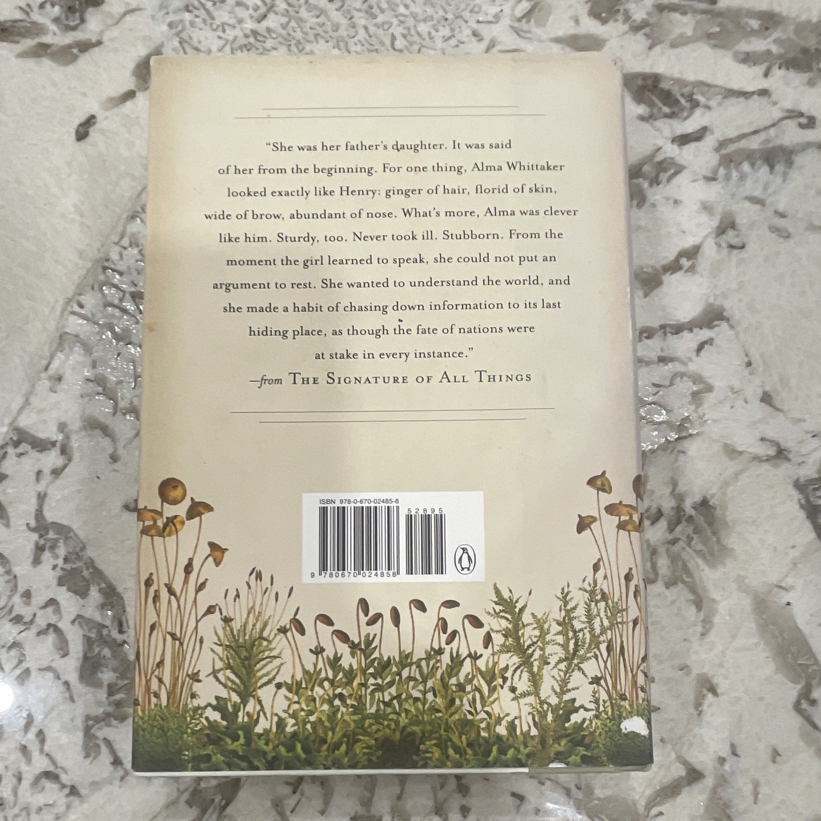 Elizabeth Gilbert – signed/autographed Ed.- The Signature of All Things – HC/DJ