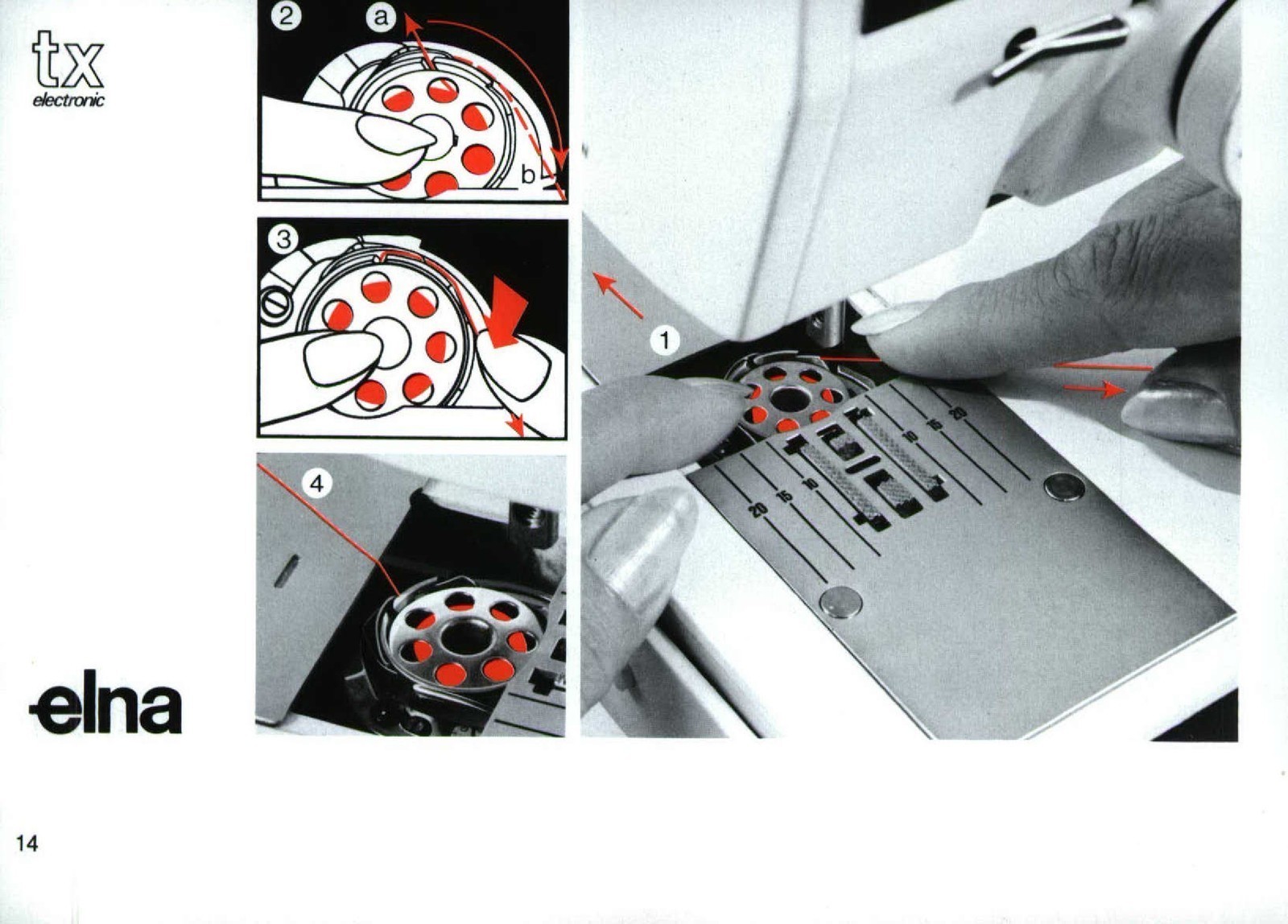 ELNA TX Electronic Sewing Machine Instruction Manual FIXED – TOUGH COVERING