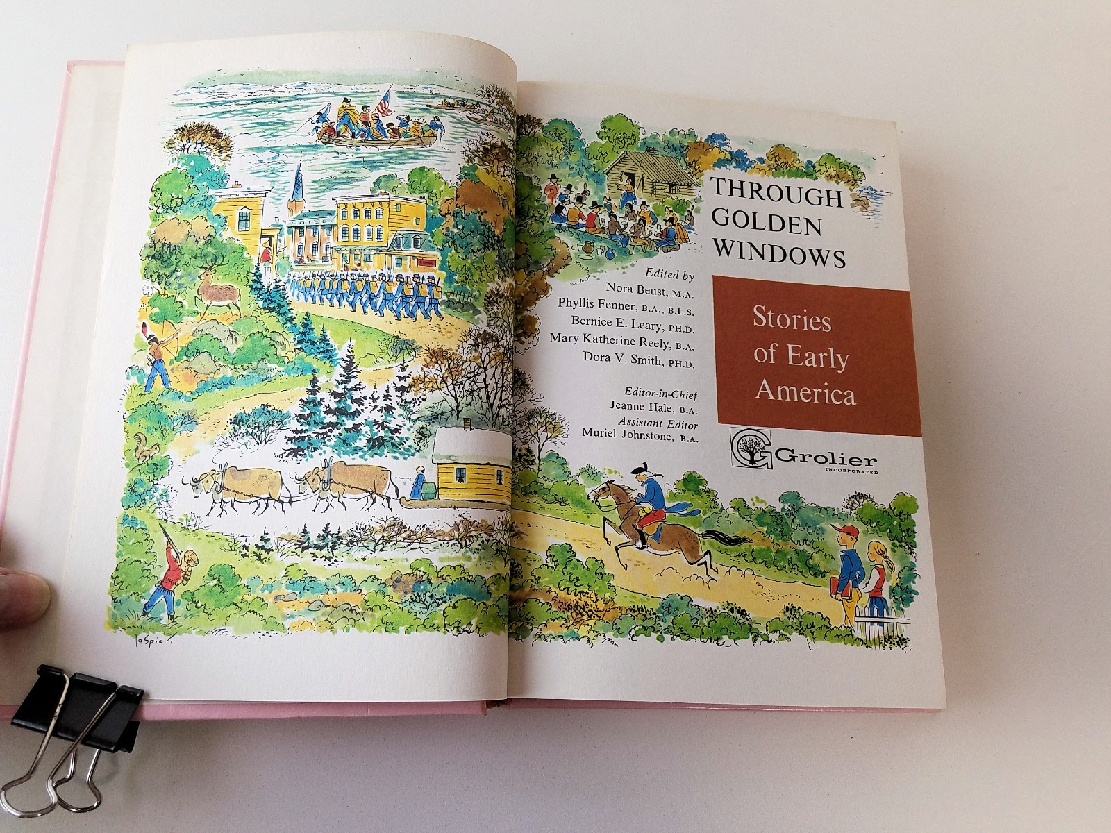Through Golden Windows Children’s Story Books Complete Set 10 ©1958 1st Edition