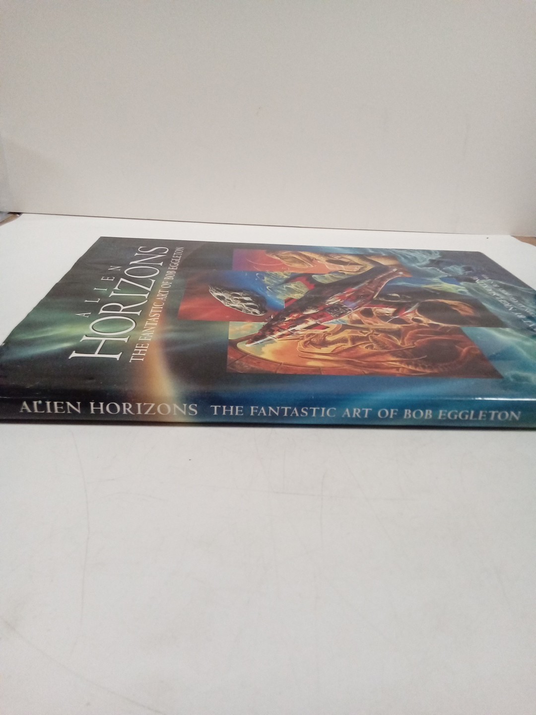 Alien Horizons The Fantastic Art Of Bob Eggleton Signed Hardcover -DK#