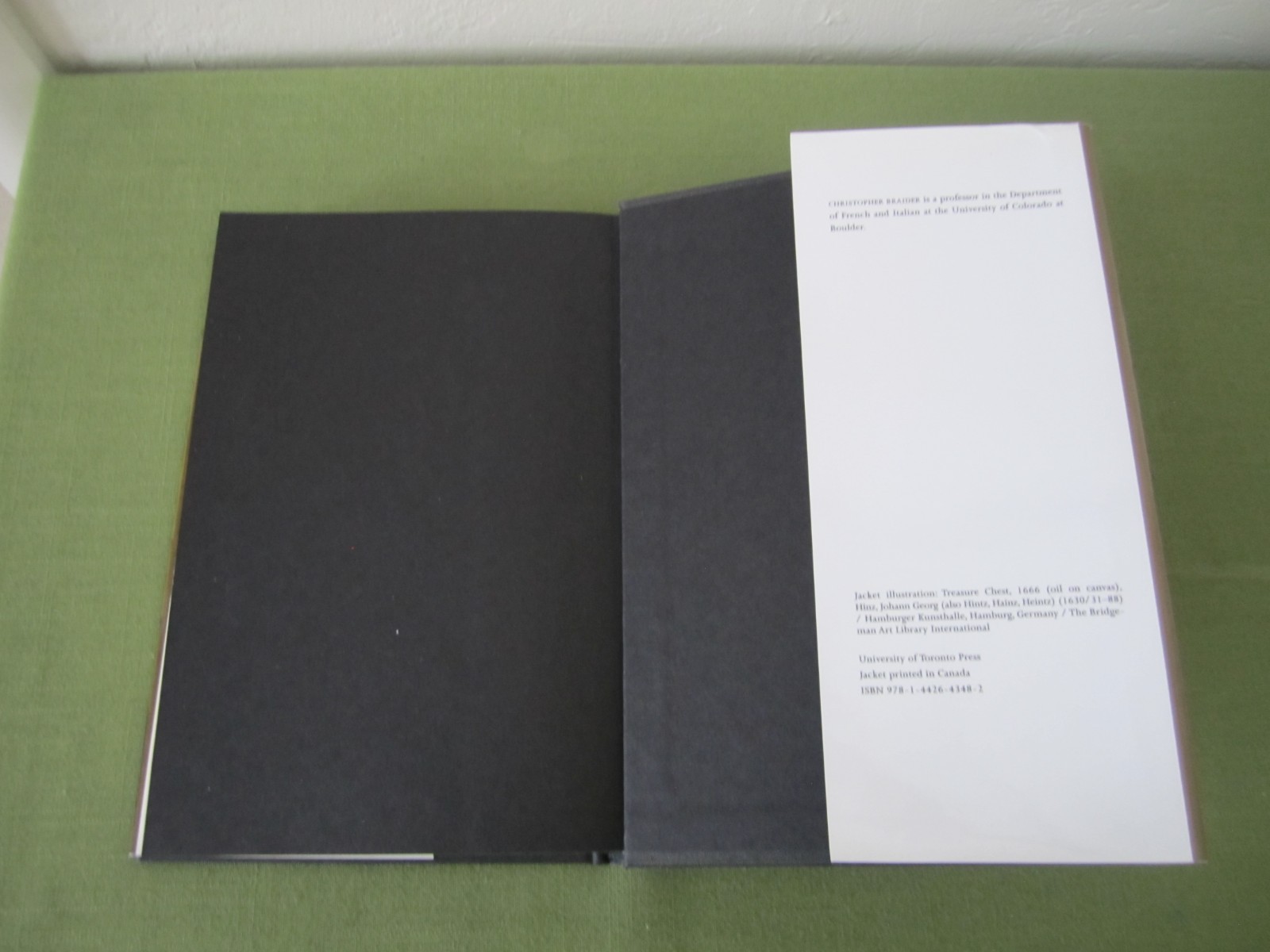 The Matter of Mind, Christopher Braider, Hardcover Book with Dust Jacket SIGNED
