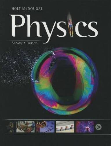 Holt McDougal Physics: Student Edition 2012 – Hardcover – ACCEPTABLE